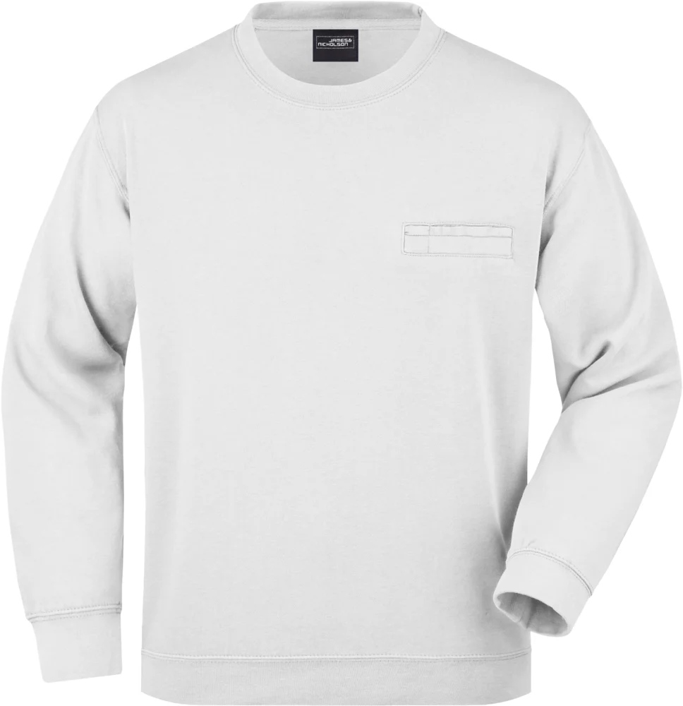 Sweater with Breast Pocket