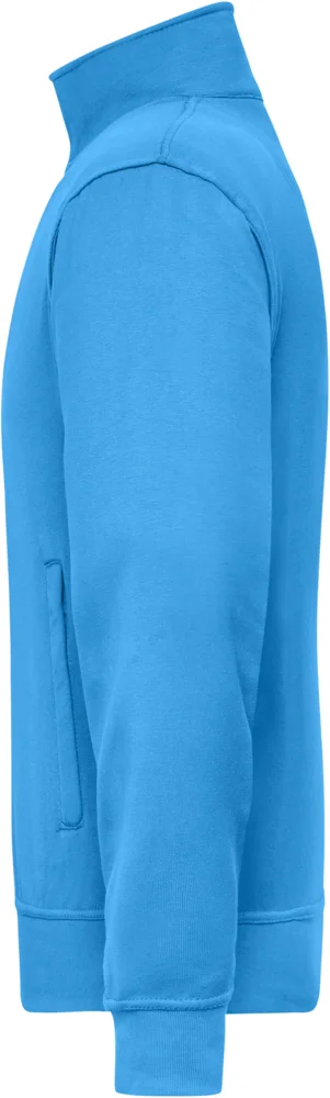 Sweatjacke mit Stehkragen