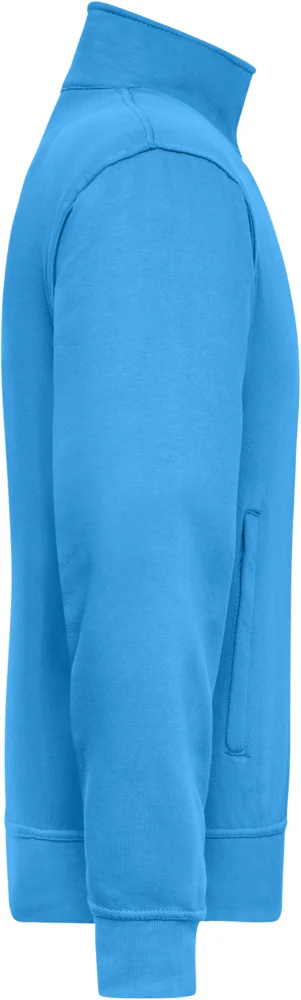 Sweatjacke mit Stehkragen