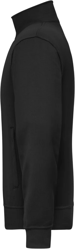 Sweatjacke mit Stehkragen