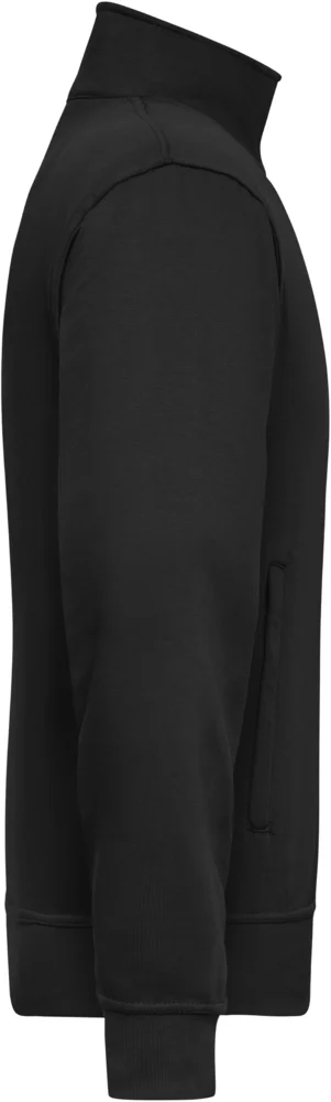 Sweatjacke mit Stehkragen