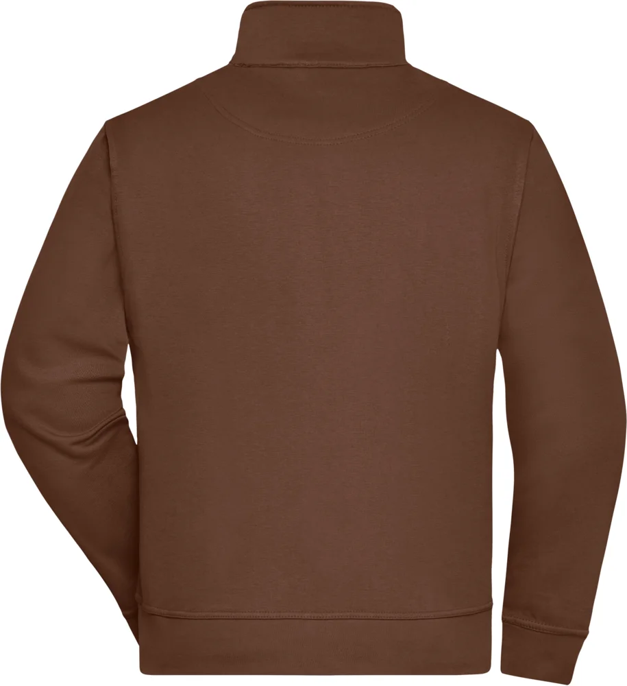 Sweatjacke mit Stehkragen