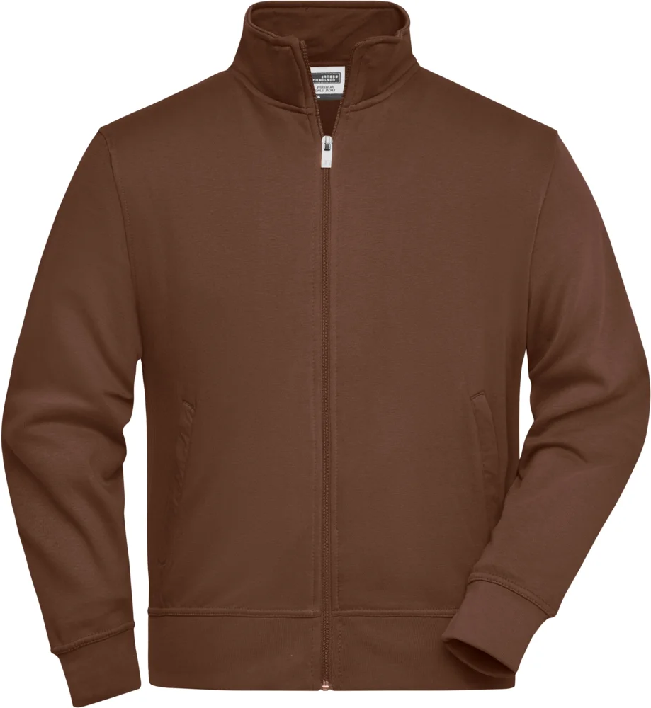 Sweatjacke mit Stehkragen