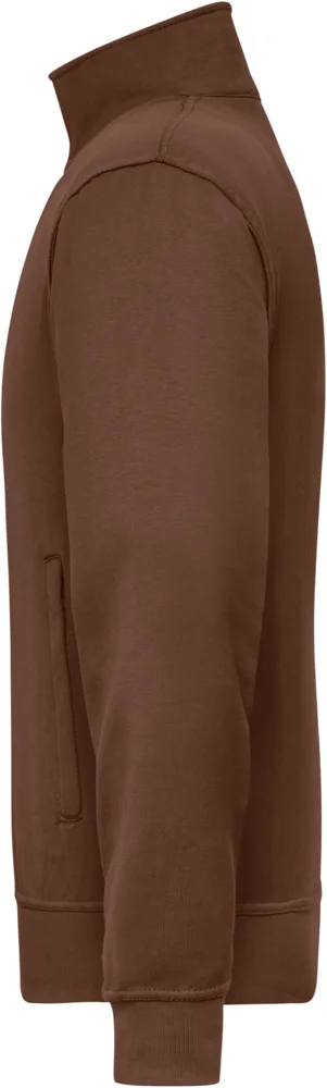 Sweatjacke mit Stehkragen