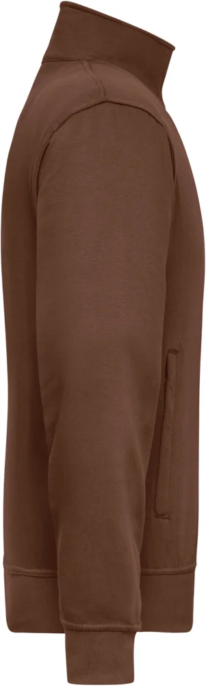 Sweatjacke mit Stehkragen