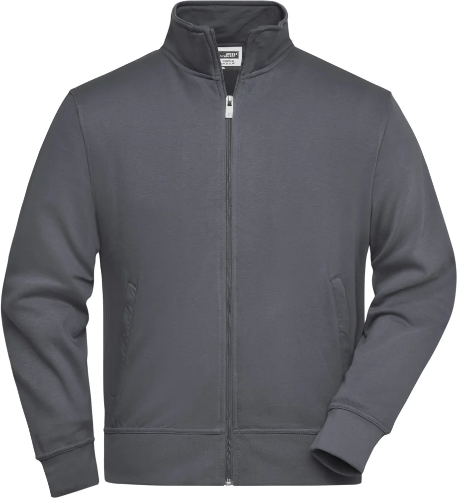 Sweatjacke mit Stehkragen