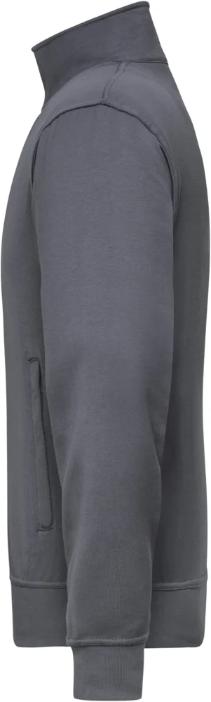 Sweatjacke mit Stehkragen