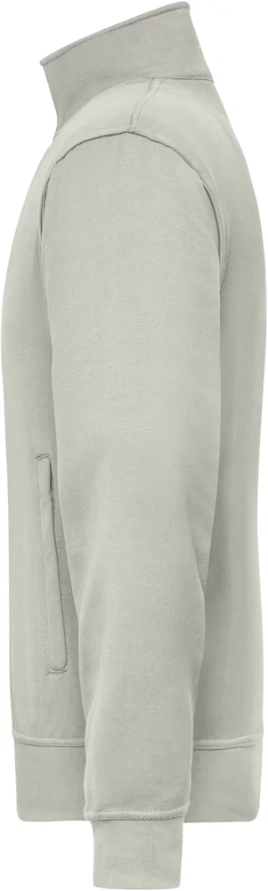 Sweatjacke mit Stehkragen