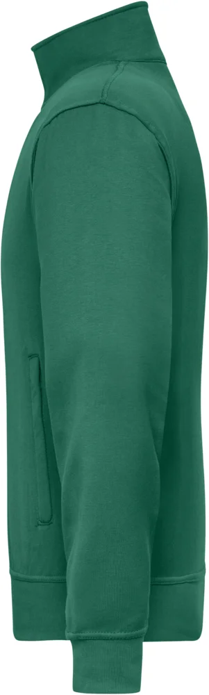 Sweatjacke mit Stehkragen
