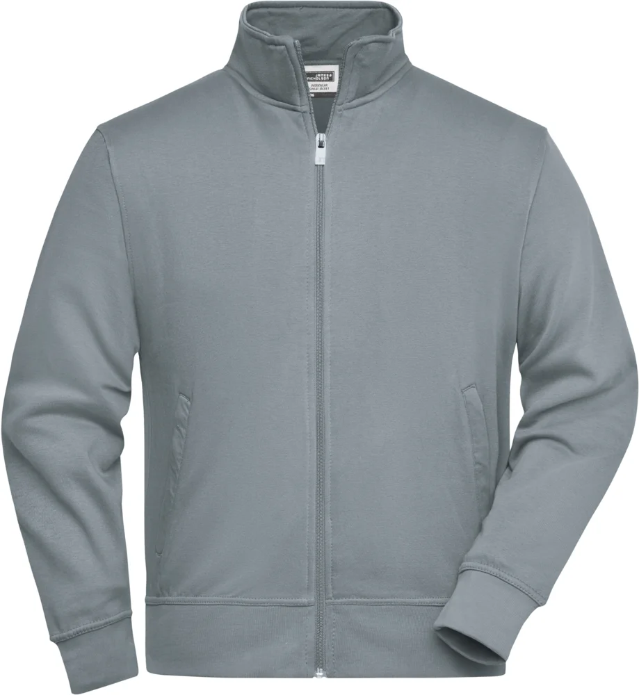 Sweatjacke mit Stehkragen