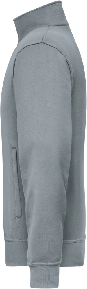 Sweatjacke mit Stehkragen