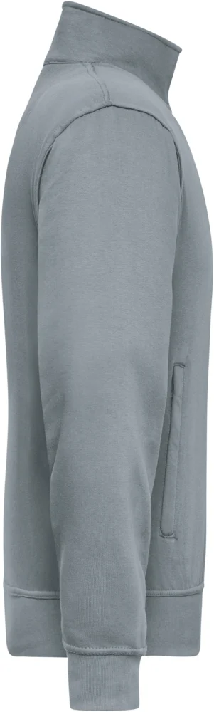 Sweatjacke mit Stehkragen