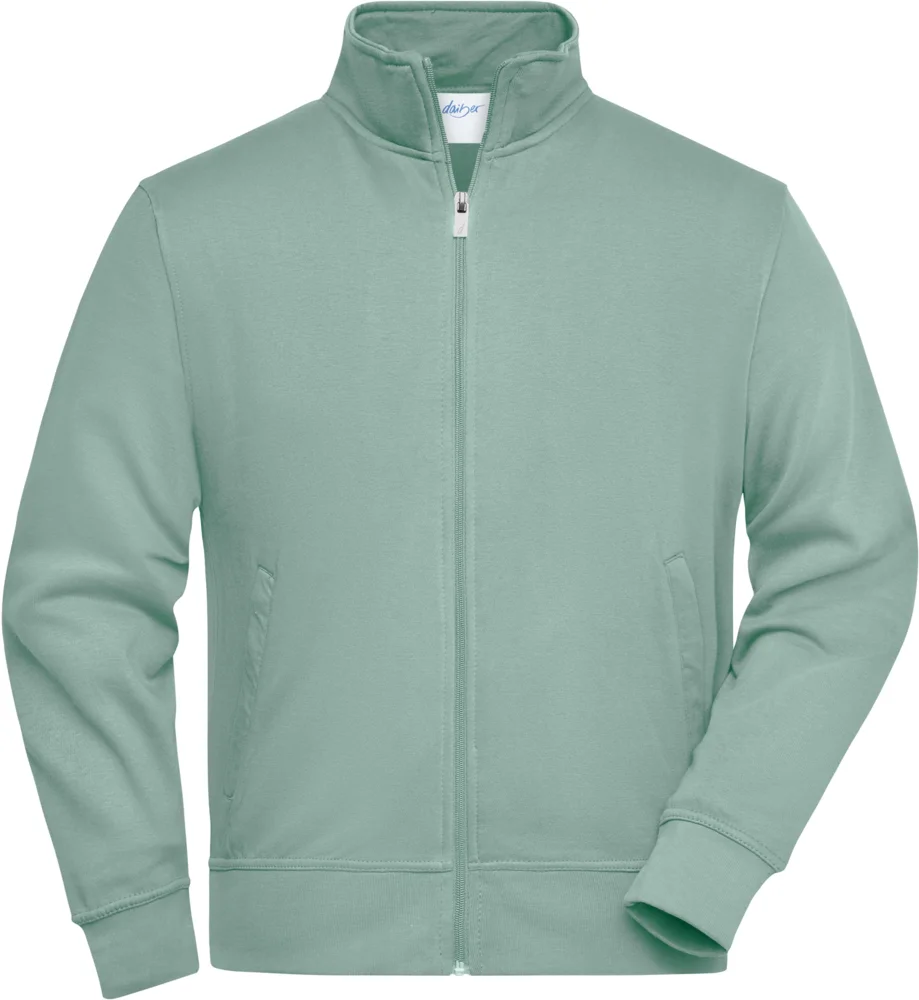 Sweatjacke mit Stehkragen