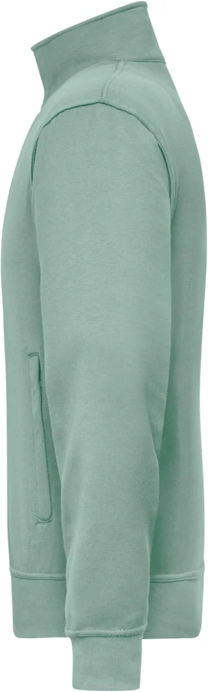 Sweatjacke mit Stehkragen