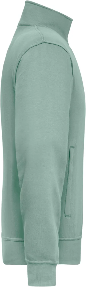 Sweatjacke mit Stehkragen