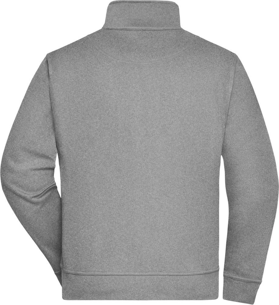 Sweatjacke mit Stehkragen