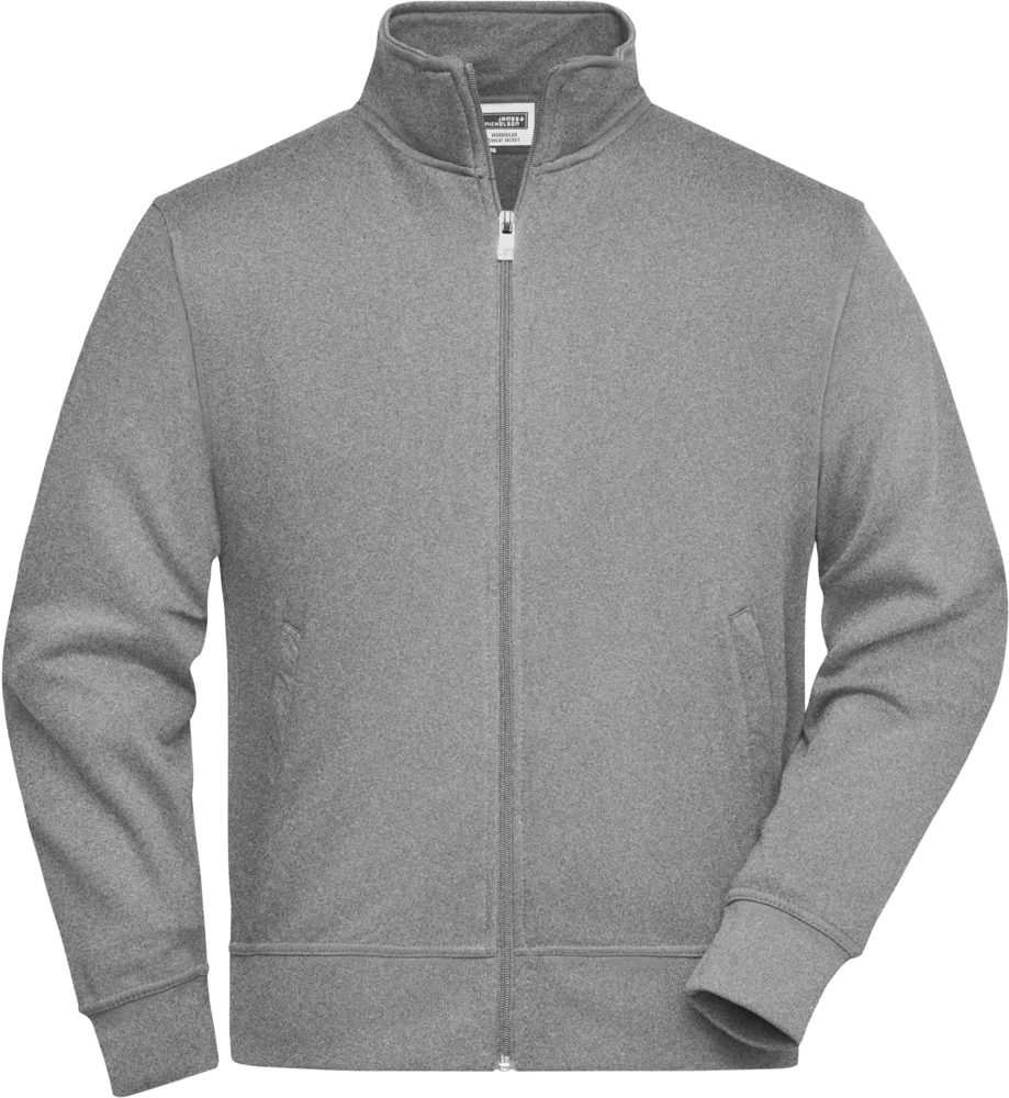 Sweatjacke mit Stehkragen