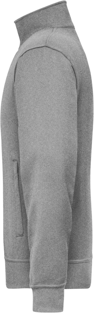 Sweatjacke mit Stehkragen