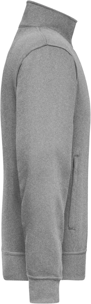 Sweatjacke mit Stehkragen