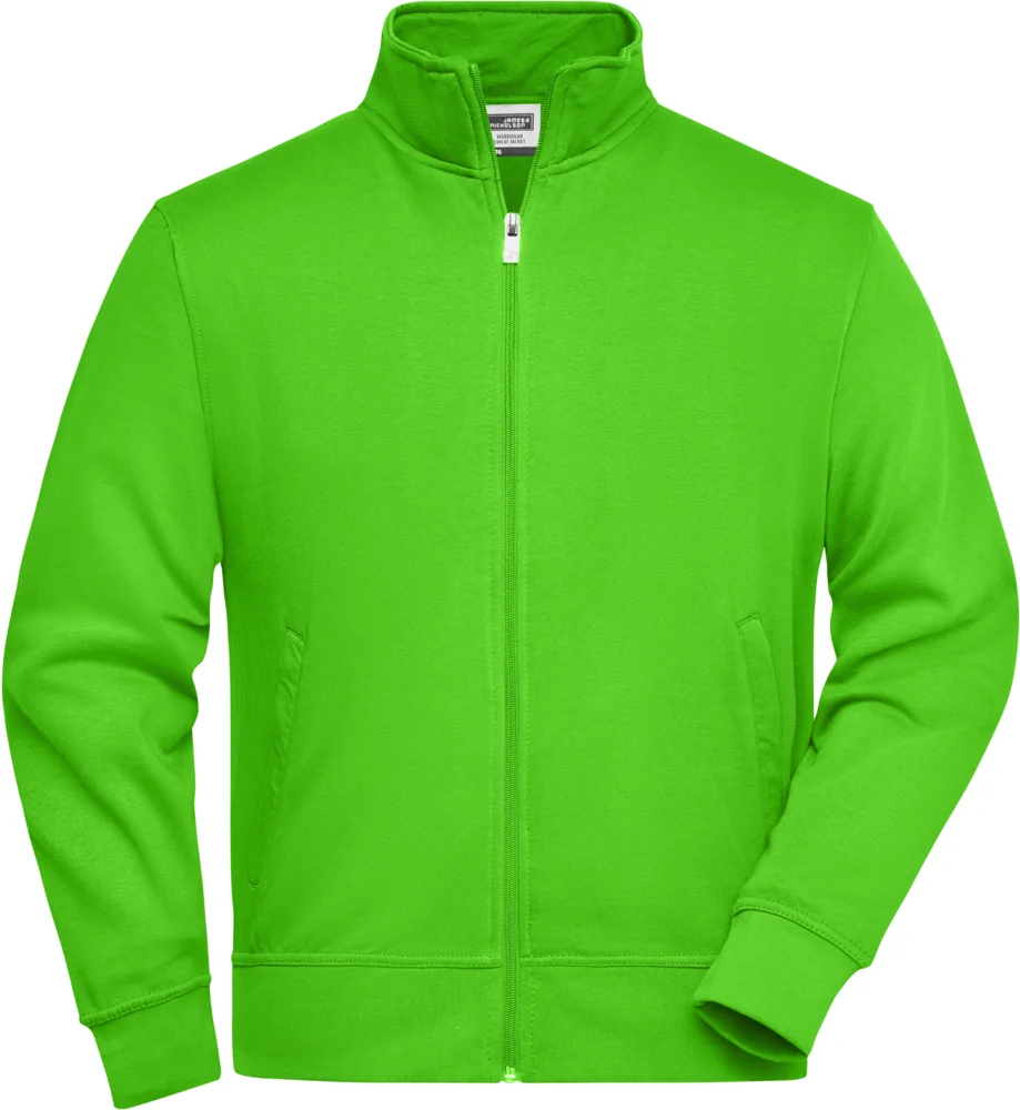 Sweatjacke mit Stehkragen
