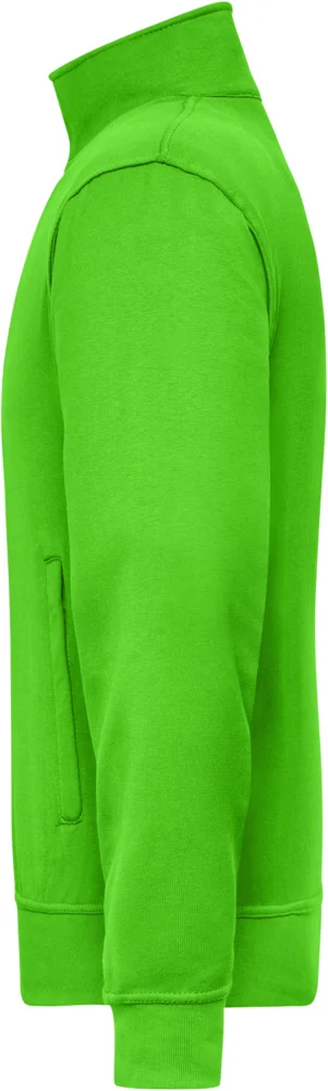 Sweatjacke mit Stehkragen
