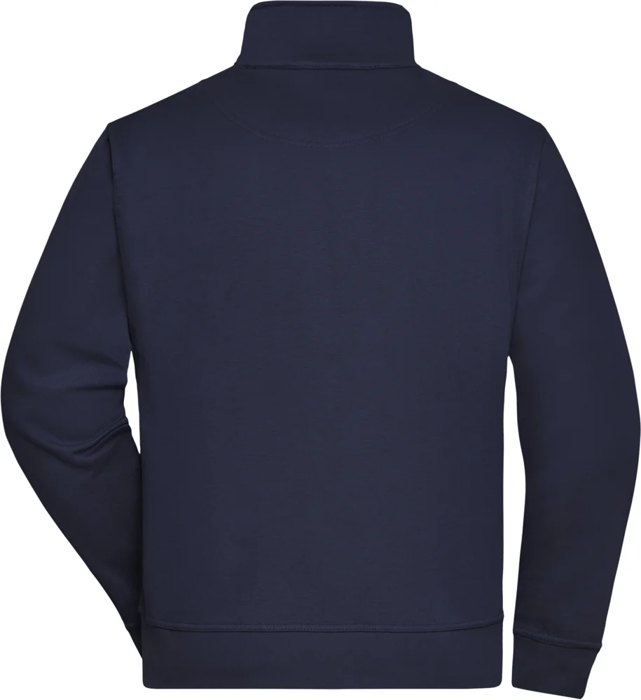 Sweatjacke mit Stehkragen