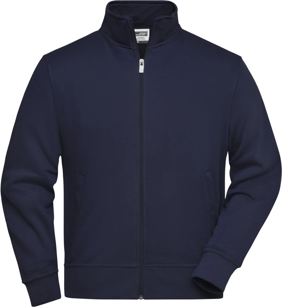 Sweatjacke mit Stehkragen