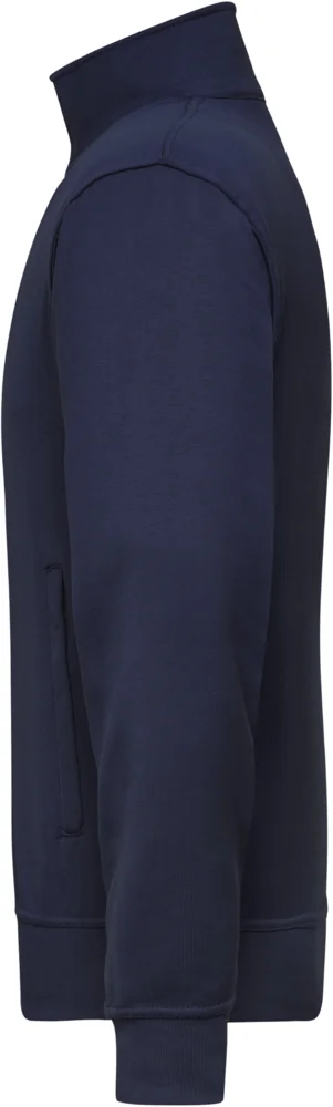 Sweatjacke mit Stehkragen