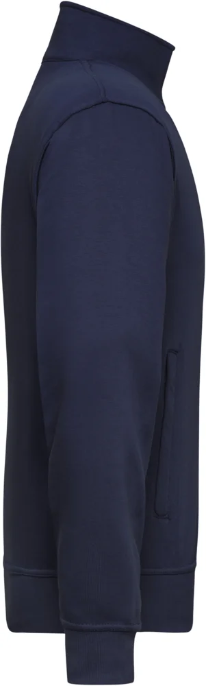 Sweatjacke mit Stehkragen