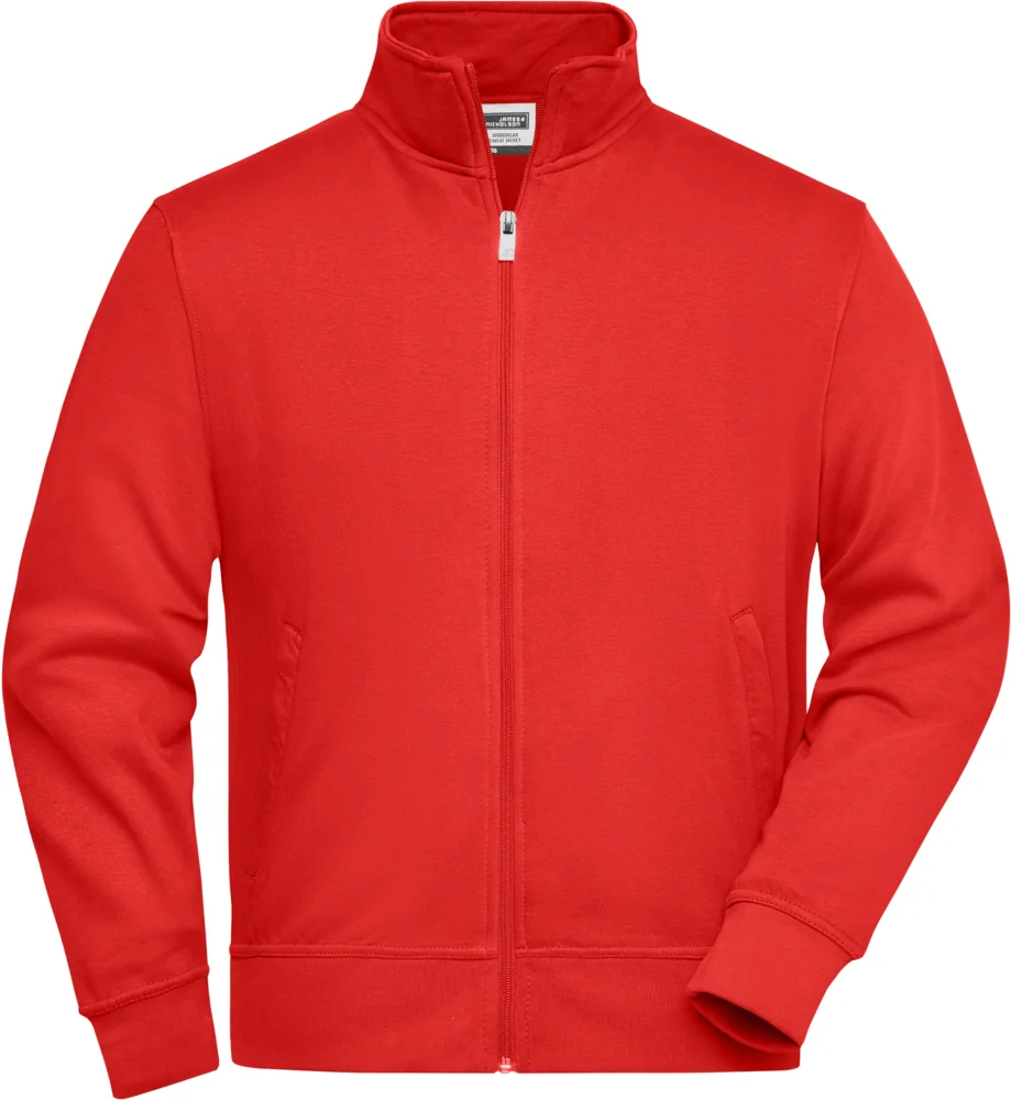 Sweatjacke mit Stehkragen