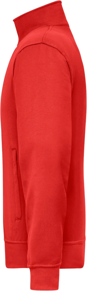 Sweatjacke mit Stehkragen