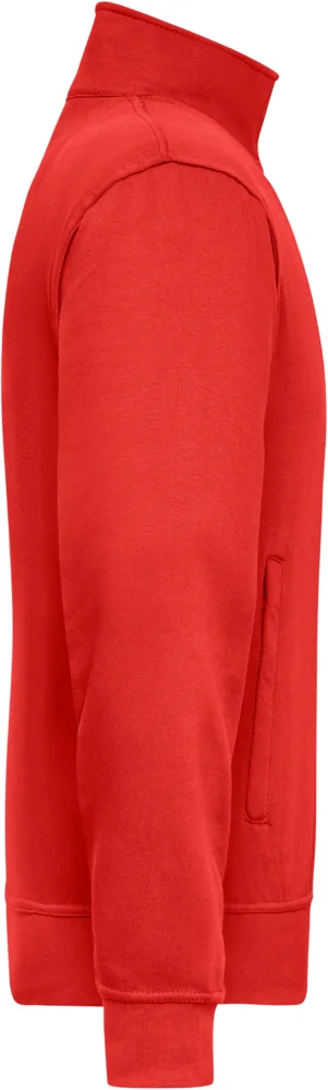 Sweatjacke mit Stehkragen