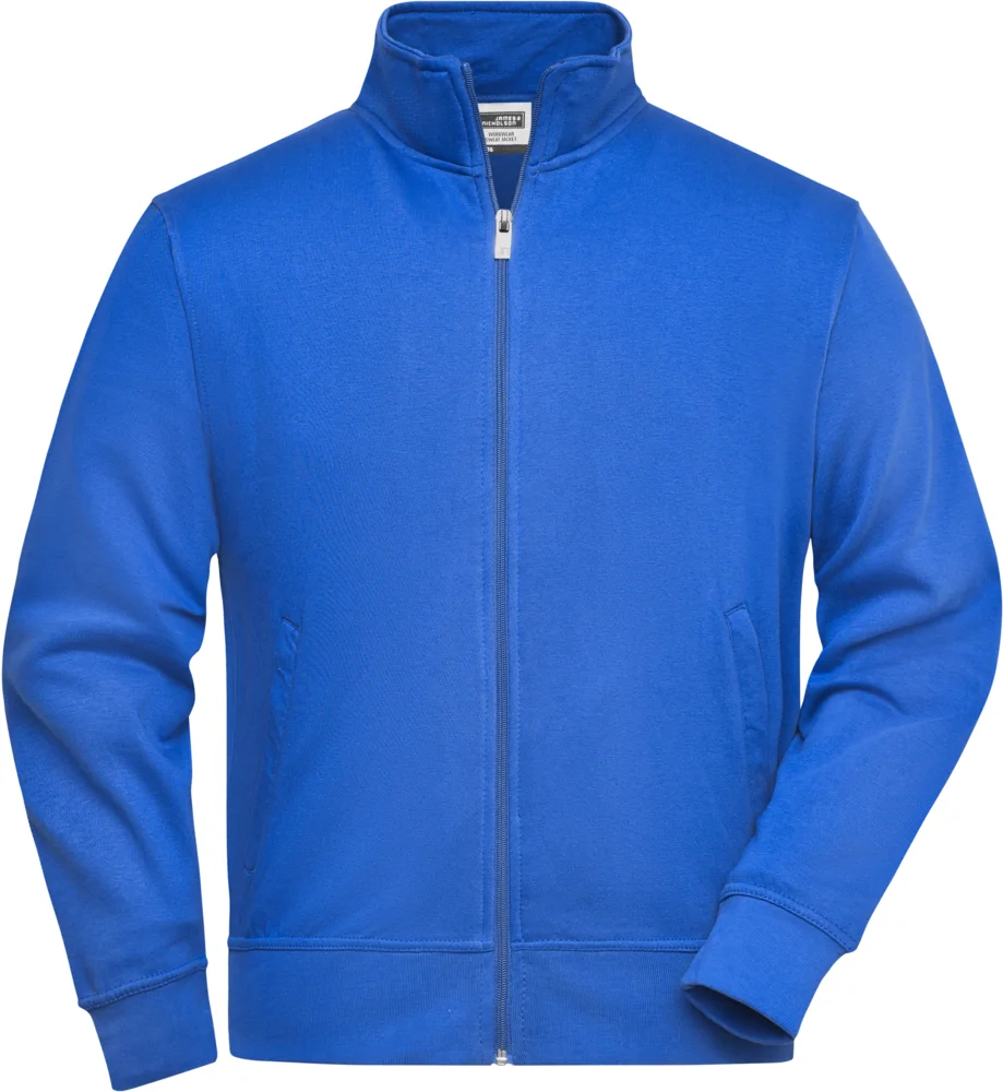 Sweatjacke mit Stehkragen