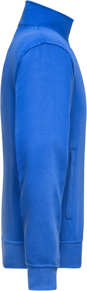 Sweatjacke mit Stehkragen