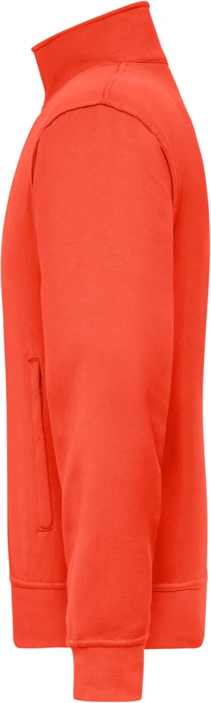 Sweatjacke mit Stehkragen