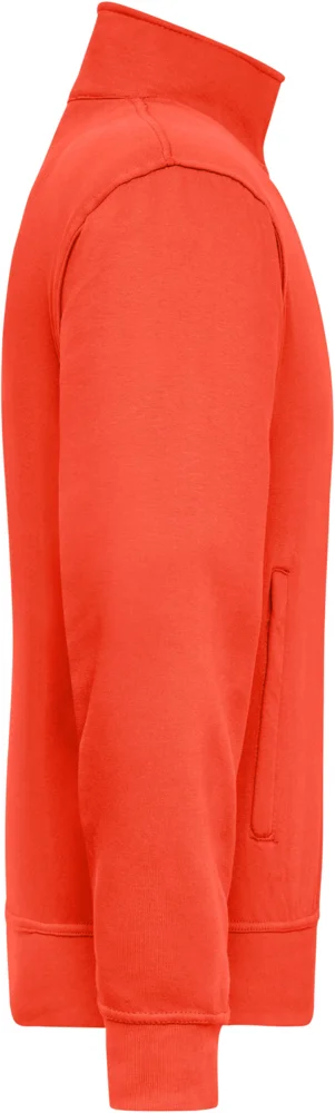 Sweatjacke mit Stehkragen