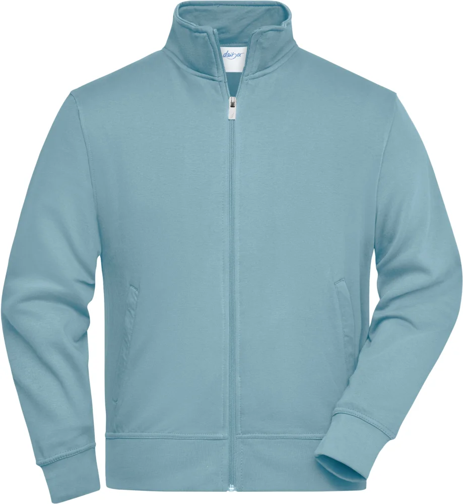 Sweatjacke mit Stehkragen