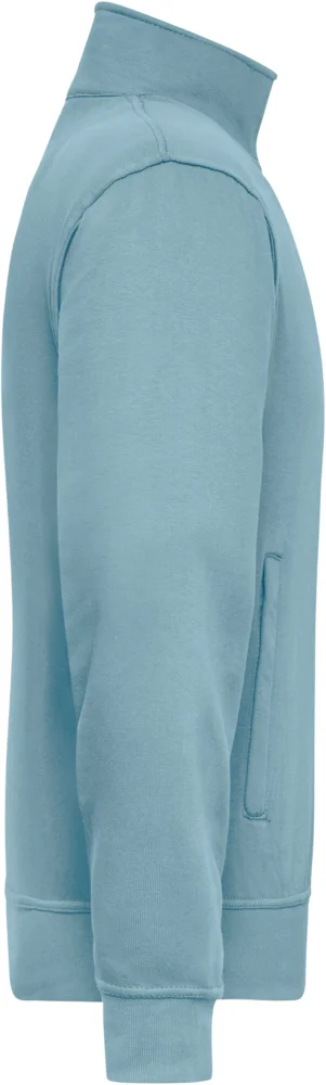 Sweatjacke mit Stehkragen