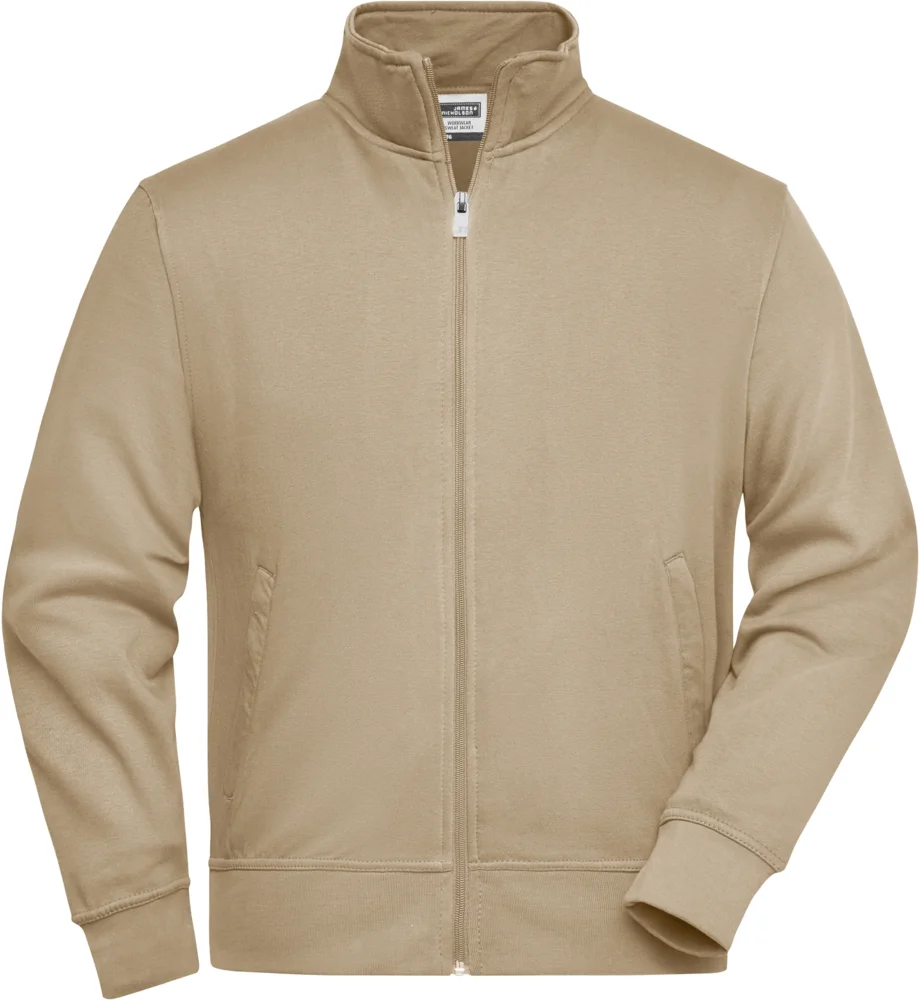 Sweatjacke mit Stehkragen