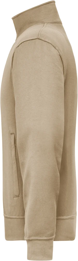 Sweatjacke mit Stehkragen