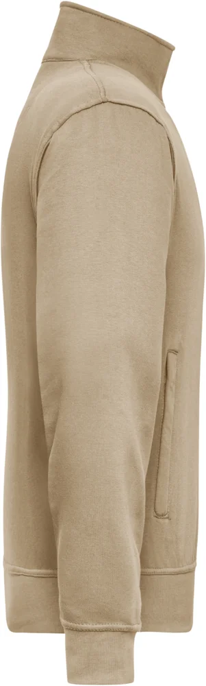 Sweatjacke mit Stehkragen