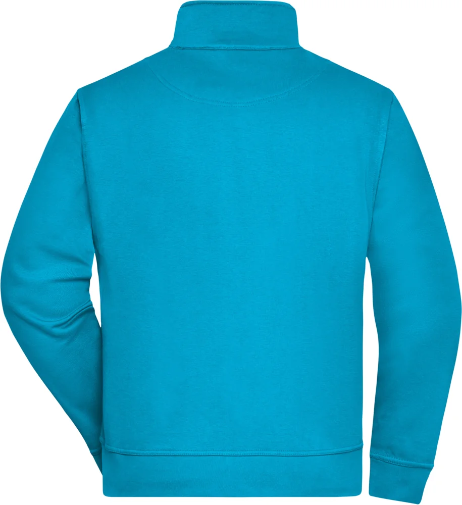 Sweatjacke mit Stehkragen