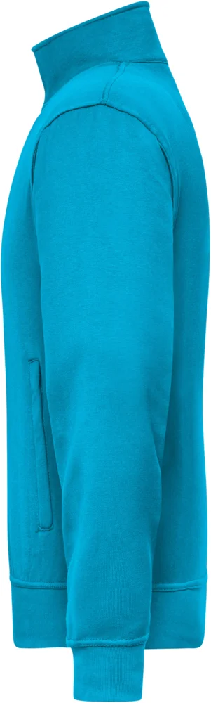 Sweatjacke mit Stehkragen