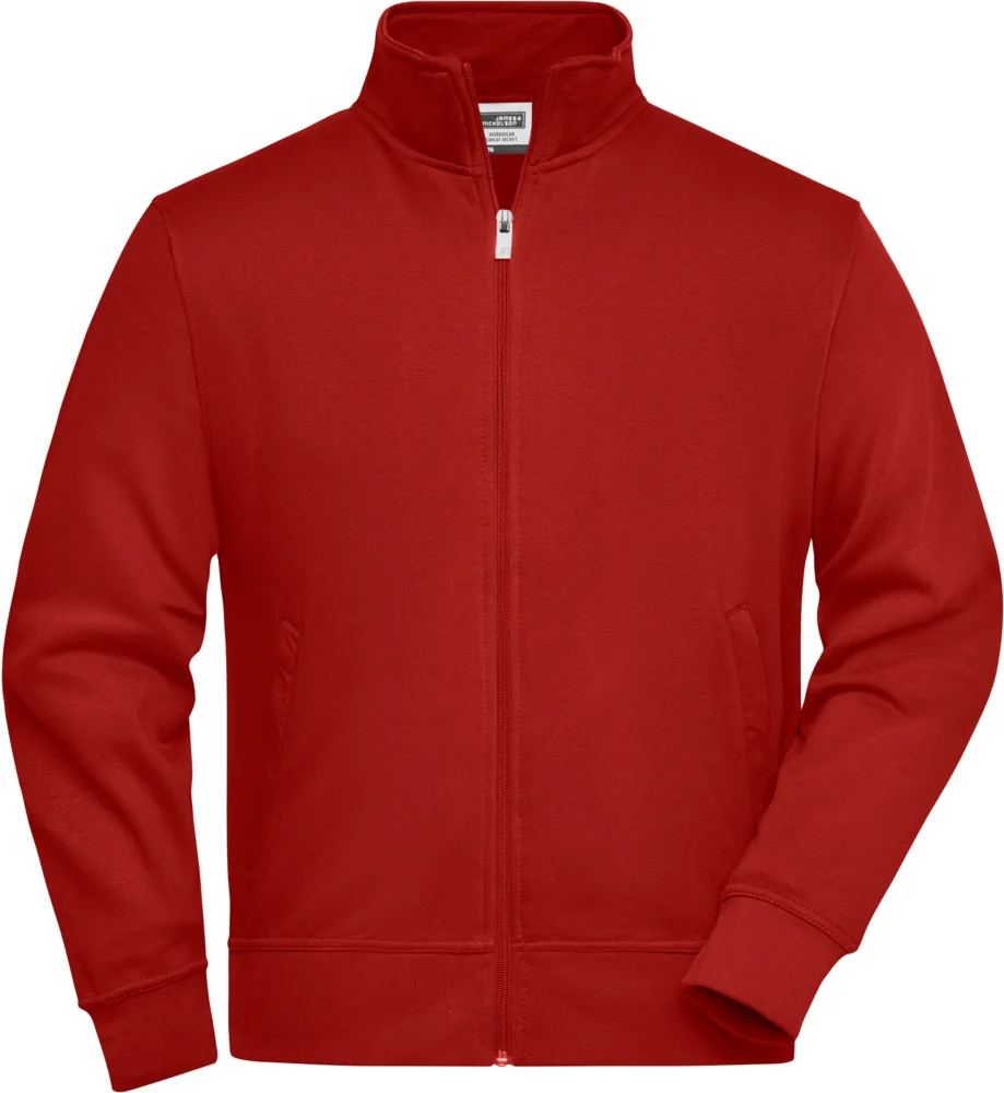 Sweatjacke mit Stehkragen