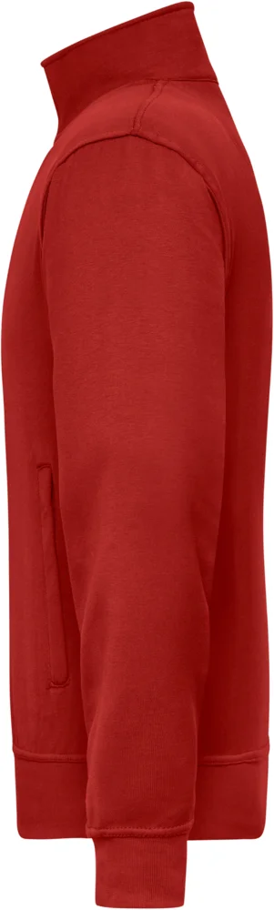 Sweatjacke mit Stehkragen