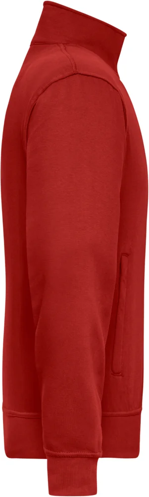 Sweatjacke mit Stehkragen
