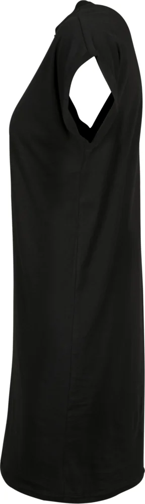 T-shirt Dress with stand-up collar