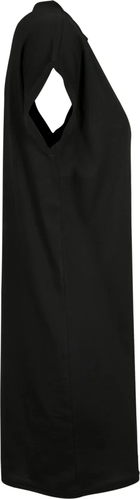 T-shirt Dress with stand-up collar