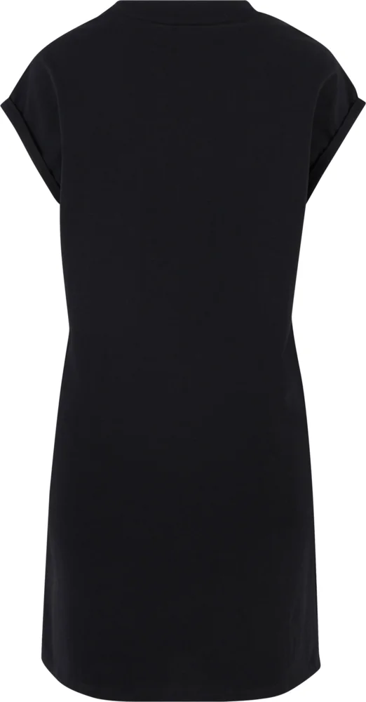 T-Shirt Kleid mit Stehkragen