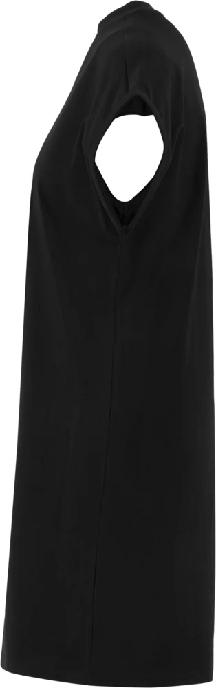 T-Shirt Kleid mit Stehkragen